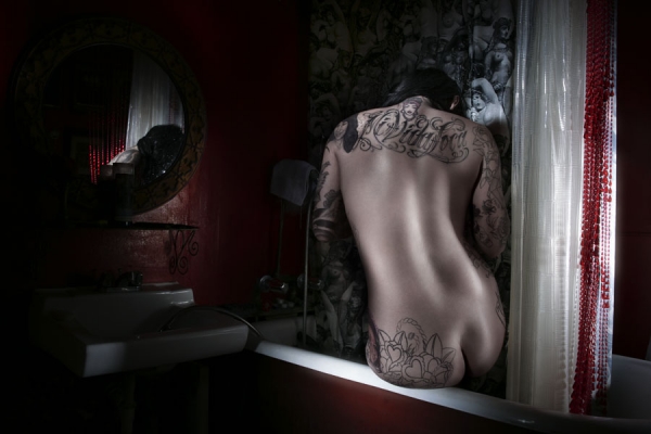 Photograph Lionel Deluy Kat Von D on One Eyeland